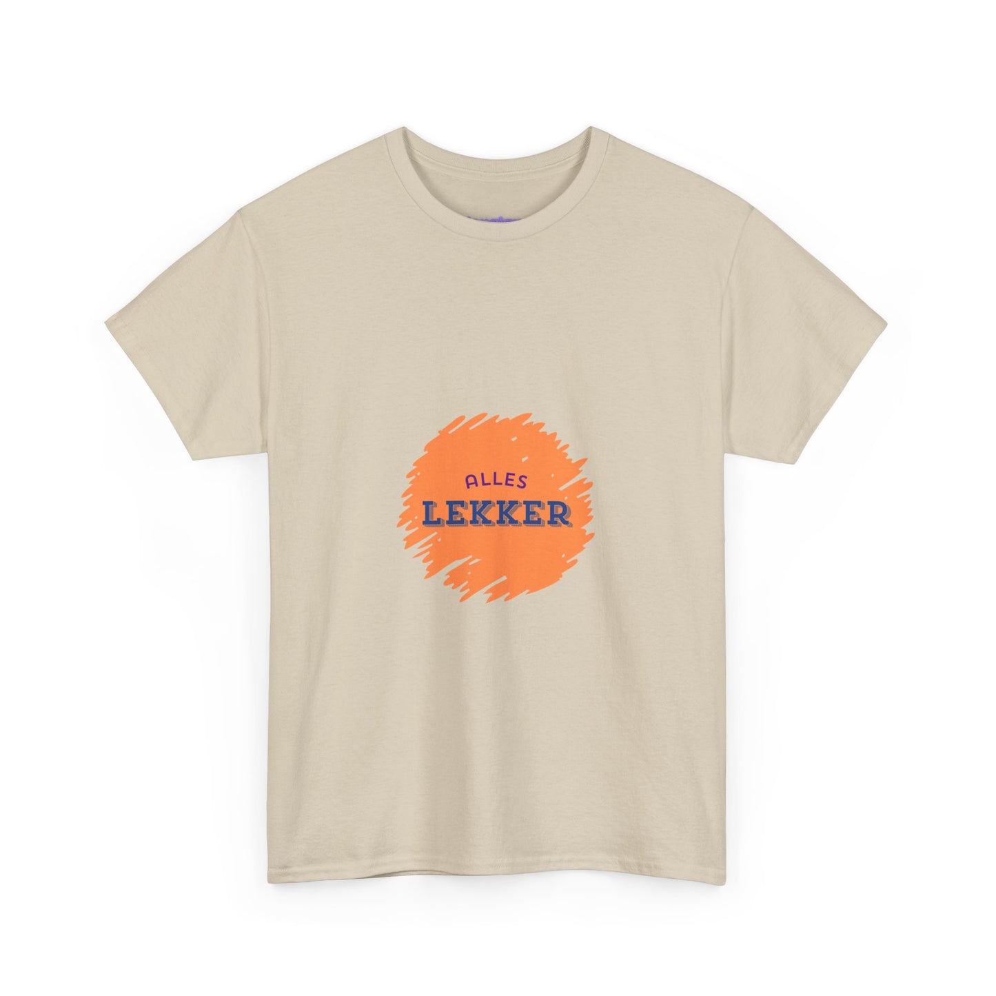 Alles lekker - Unisex T-shirt van zwaar katoen