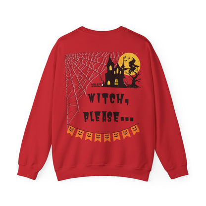 Heks, alsjeblieft... Halloween - Unisex Heavy Blend™ Crewneck Sweatshirt