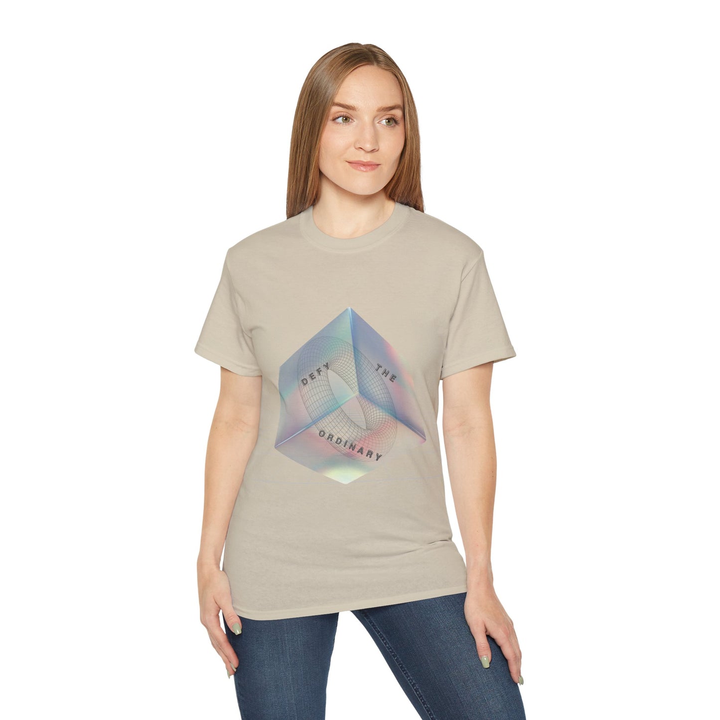 Defy The Ordinary - Unisex Ultra Katoenen T-shirt