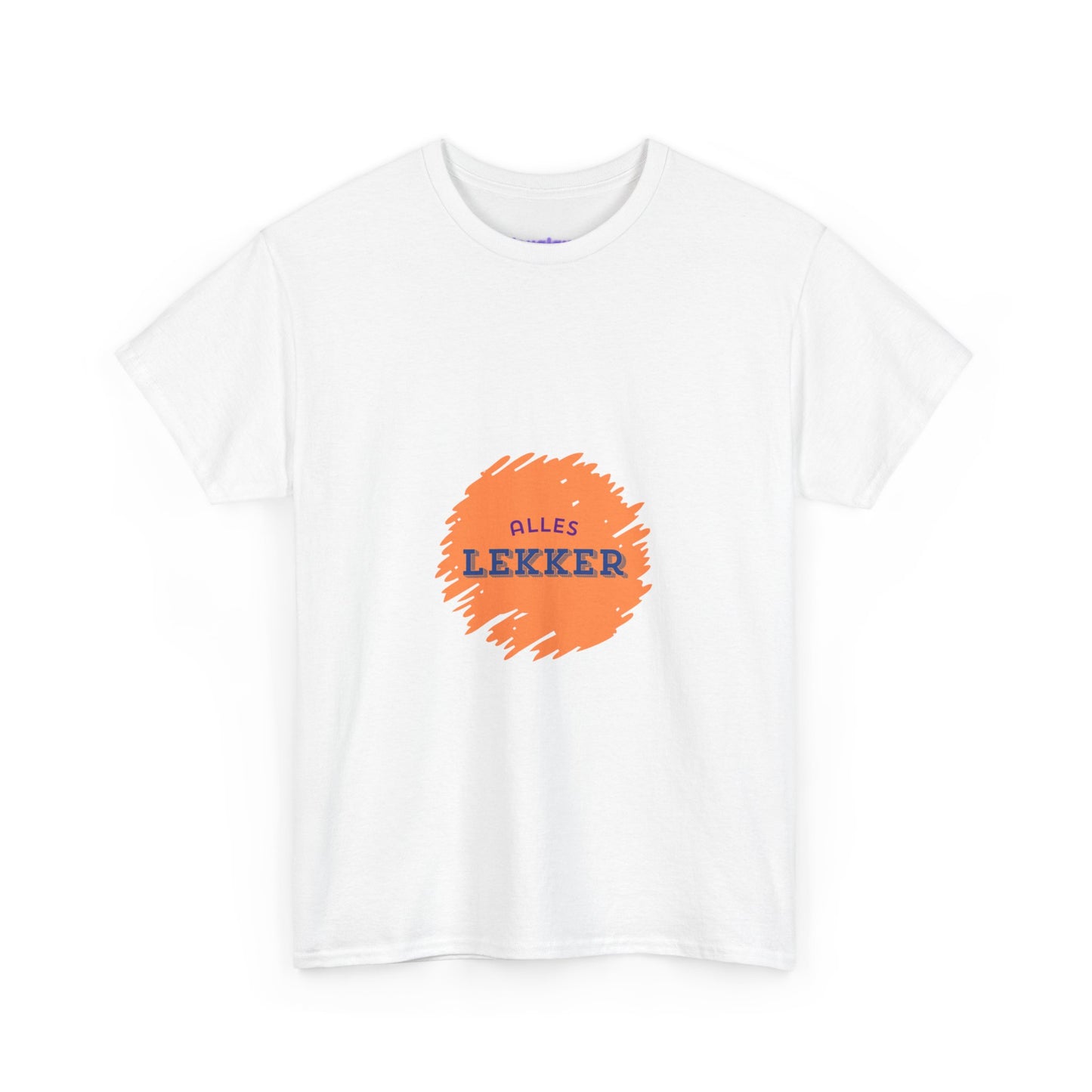 Alles lekker - Unisex T-shirt van zwaar katoen