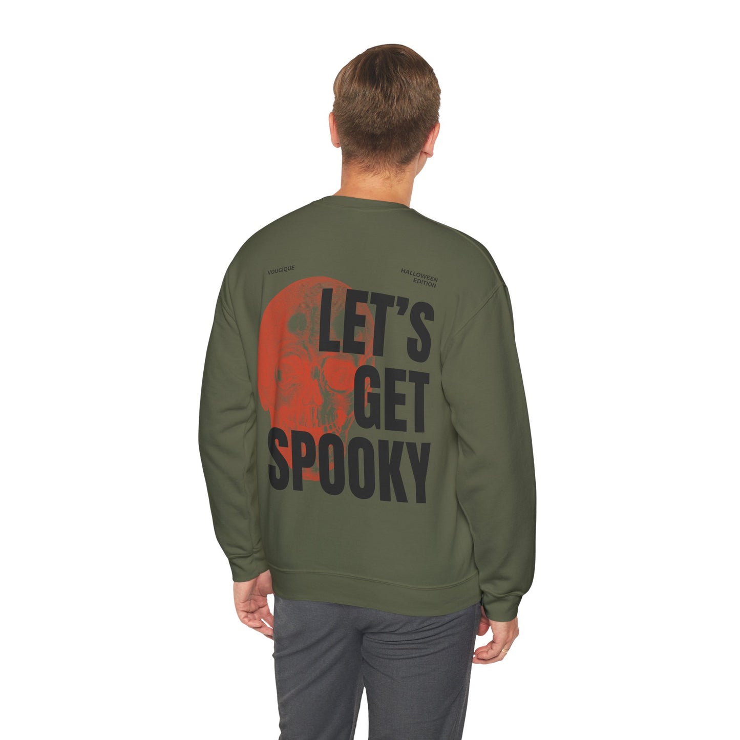 Let`s Get Spooky... Halloween - Unisex Heavy Blend™ Crewneck Sweatshirt