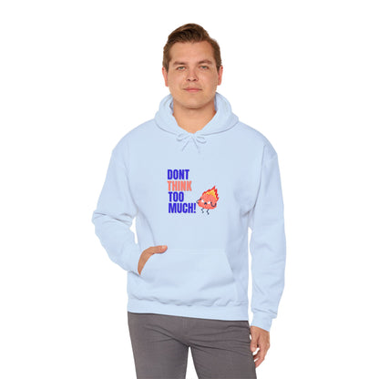 Denk niet te veel na - Unisex Heavy Blend™ Hooded Sweatshirt