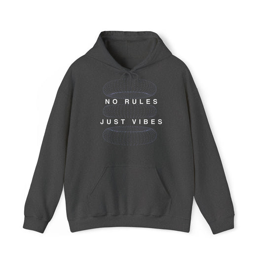 Geen regels, alleen vibes Dark - Unisex Heavy Blend™ capuchontrui