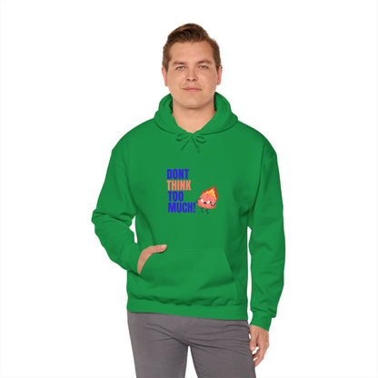 Denk niet te veel na - Unisex Heavy Blend™ Hooded Sweatshirt