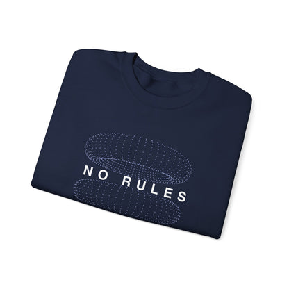 No Rules Just Vibes Dark - Unisex Heavy Blend™ Crewneck Sweatshirt