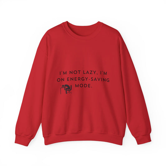 Ik ben niet lui Light - Unisex Heavy Blend™ ronde hals sweatshirt