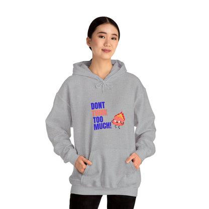 Denk niet te veel na - Unisex Heavy Blend™ Hooded Sweatshirt