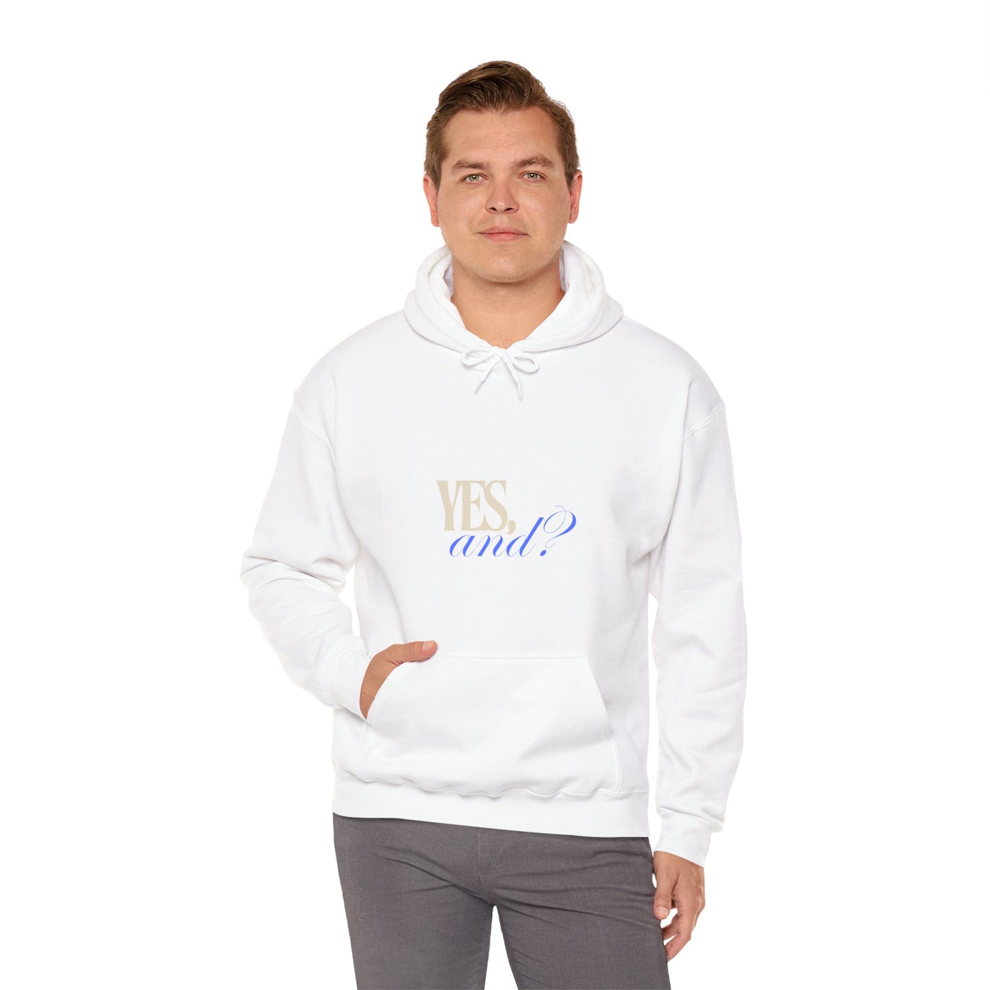 Yes, And? - Unisex Heavy Blend™ Hooded Sweatshirt