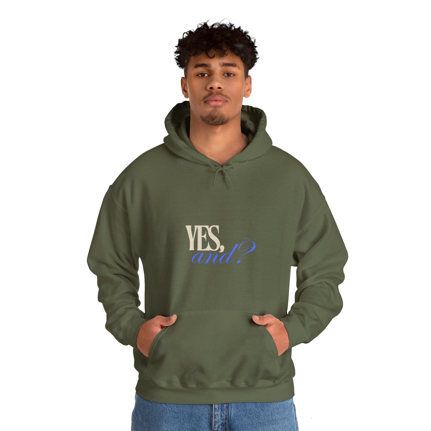 Yes, And? - Unisex Heavy Blend™ Hooded Sweatshirt