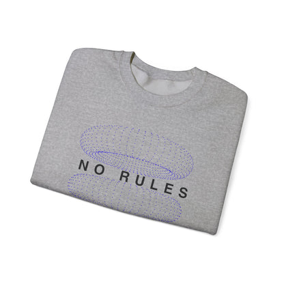 No Rules Just Vibes Light - Unisex Heavy Blend™ Crewneck Sweatshirt