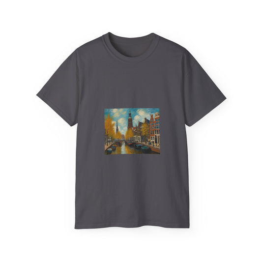 Old Amsterdam - Unisex Ultra Katoenen T-shirt