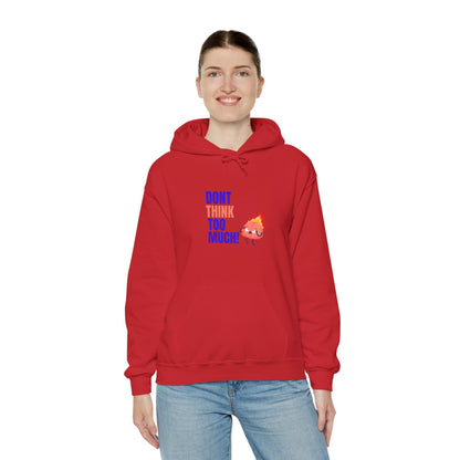 Denk niet te veel na - Unisex Heavy Blend™ Hooded Sweatshirt