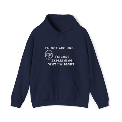 Ik Arguing Not Dark - Unisex Heavy Blend™ Sweatshirt met Capuchon