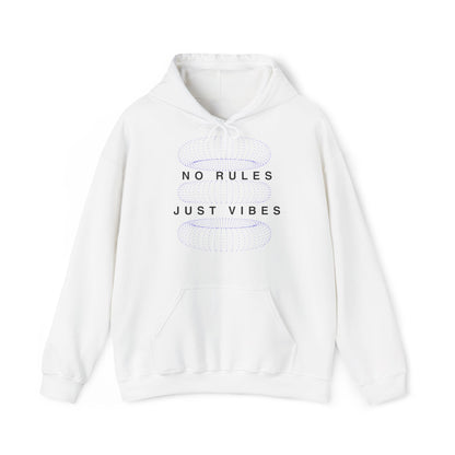 No Rules Just Vibes Light - Unisex Heavy Blend™ Hooded Sweatshirt